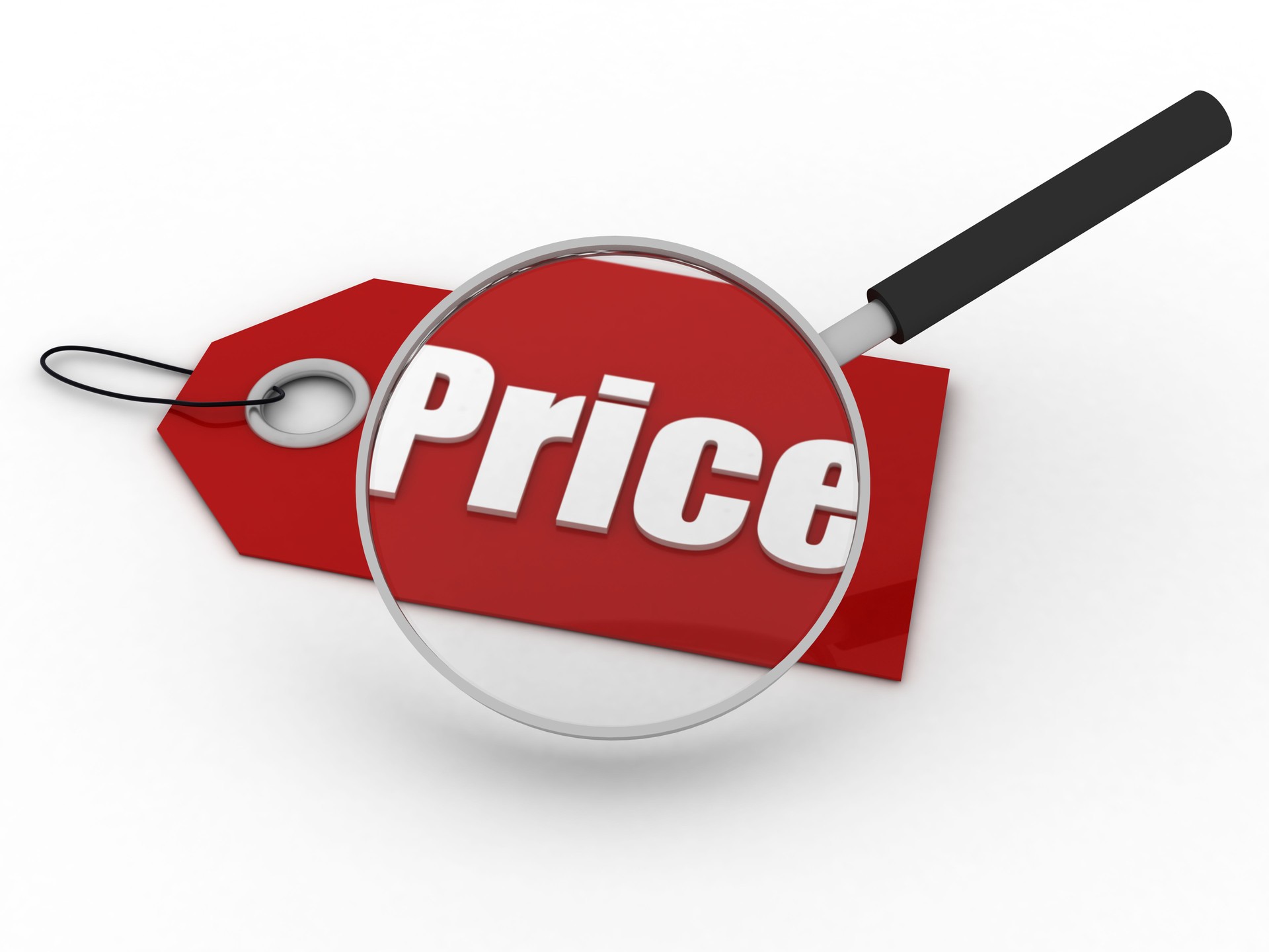 Search shopping sale review compare price tag concept